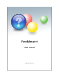 PeopleImport - HelpConsole