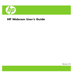 HP Webcam User`s Guide