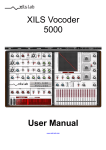 XILS Vocoder 5000 User Manual - XILS-lab