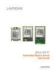 xPico Wi-Fi Embedded Device Server User Guide