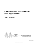 IPWR104HR-35W - RTD Embedded Technologies, Inc.
