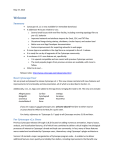 Welcome Letter ytoscape