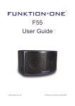 F55 User Manual - Funktion-One