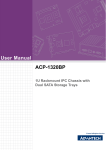 Advantech ACP-1320BP User Manual