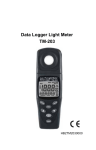 Data Logger Light Meter TM-203