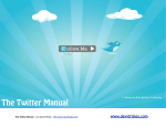 Blogger`s User Manual For Twitter - Infinity Downline Mastermind