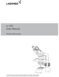 User Manual Lx 300 - Labo America, Inc.