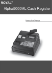 Alpha5000ML Cash Register - Royal Cash Register Downloads