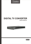 User Manual of converter box STB-T12