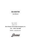 SS-550/700 User Manual