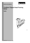 Cordless Clipped Head Framing Nailer