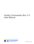 Facility Commander Wnx 7.6 User Manual - Ber