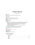 Package `Runuran`