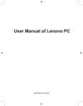 User Manual of Lenovo PC - ps-2.kev009.com, an archive of old