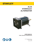 AL35 User Manual - Stanley Hydraulic Tools