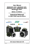 USER MANUAL, Ethernet MIS34