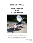 1.2M Mobile Communications Trailer User Manual
