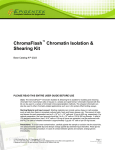 ChromaFlash ™ Chromatin Isolation & Shearing Kit