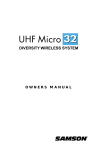 the Micro 32 User Manual