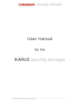 IKARUS security.manager manual