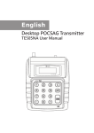 TE-505 NA User manual
