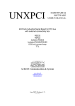 Unxpci hardware and software _DTUS023