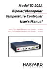 TC-202A User`s Manual