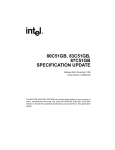 Intel 80C51GB, 83/87C51GB Specification Update