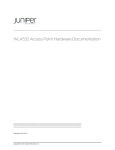 WLA532 Access Point Hardware Documentation