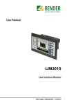 User Manual: LIM2010