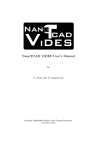 NanoTCAD ViDES User`s Manual