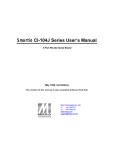 Smartio CI-104J Series User`s Manual