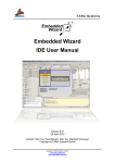 IDE User Manual - Embedded Wizard