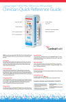 Clinician Quick Reference Guide