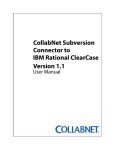 CollabNet Subversion Connector to IBM Rational