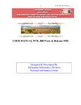 USER MANUAL PCR, Bill Press & Release-MIS