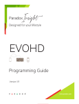 EVOHD Programming Guide