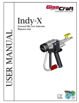23590-00 INDY-X Gun User Manual
