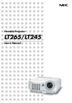 LT265/LT245 - Projector Central