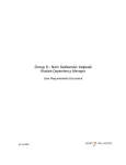User Requirements Document