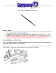 Subaru Axle Pin Tool Manual