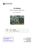 FP-GPIO96 User Manual - Diamond Systems Corporation