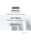 RAIDWatch User`s Manual