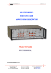 WFG600 manual - FLC Electronics AB