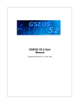 GSEOS V5.2 User Manual