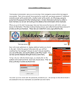 www.middleborolittleleague.com This handout is intended to give