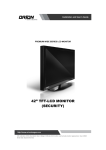 42&rdquo; TFT-LCD MONITOR (SECURITY)