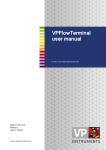VPFlowTerminal user manual
