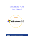 EB-SAM9G45 WinCE User Manual