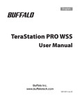 TeraStation PRO WSS User Manual